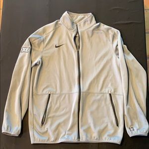 Gray zipper Nike Texas Lightweight jacket M